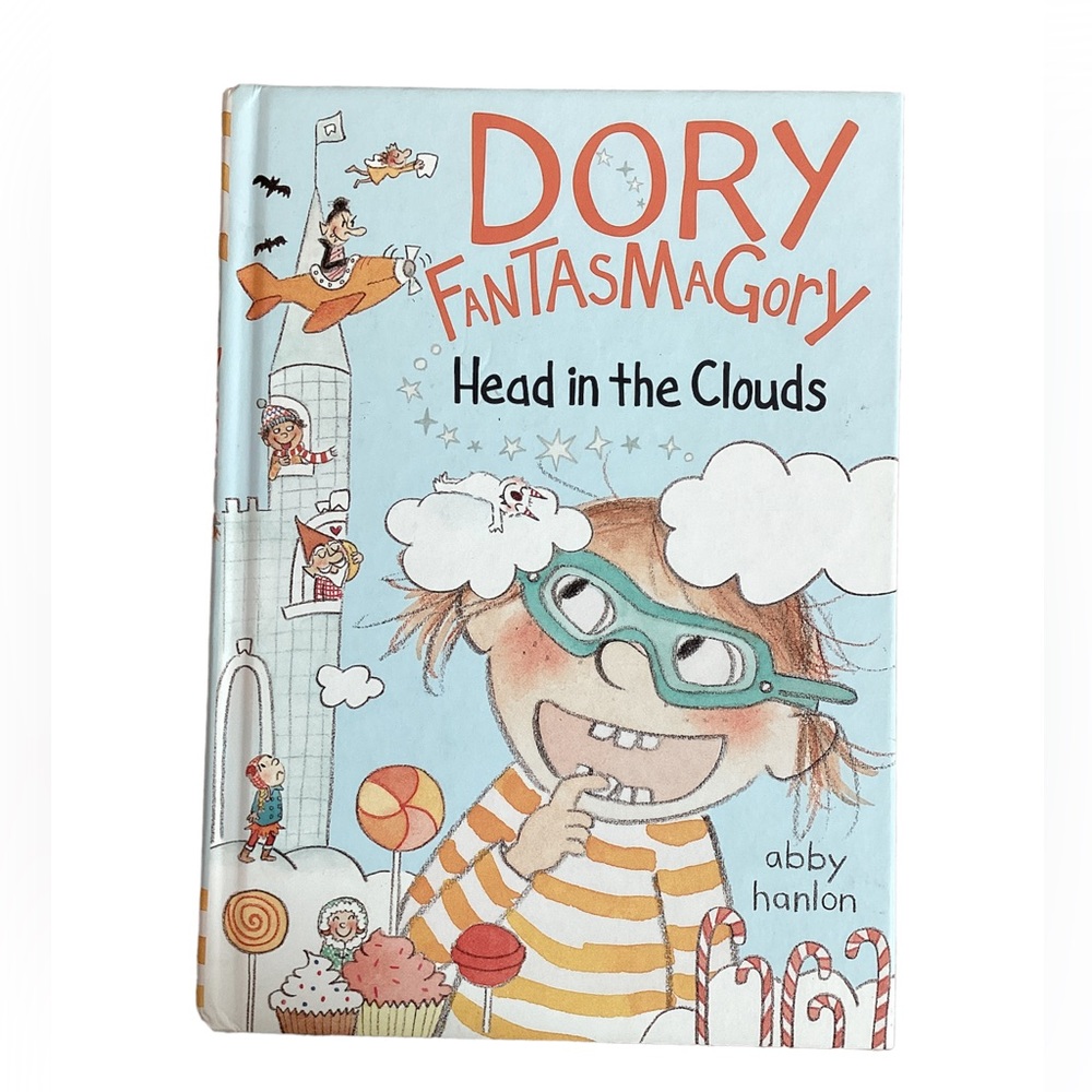 BOGO 🥳 Dory Fantasmagory Head in the Clouds Abby Hanlon hardcover book
